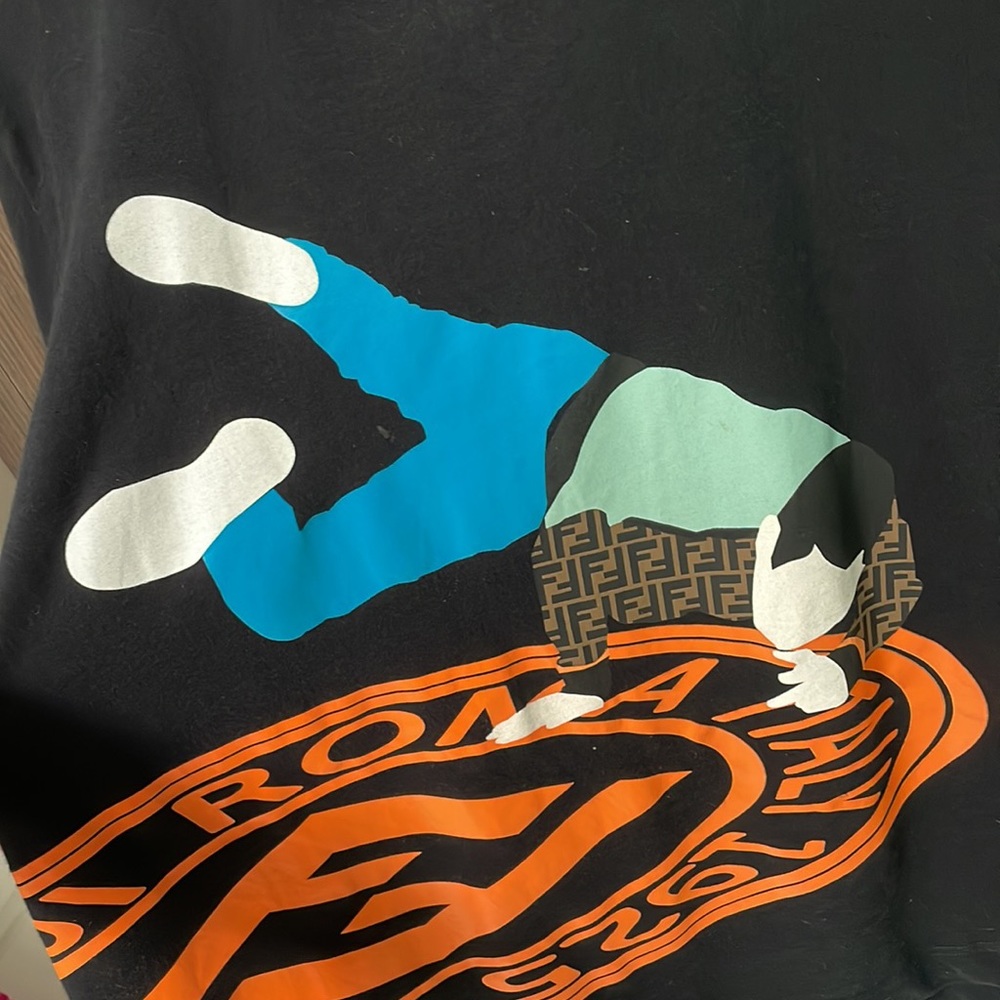 FENDI Kids Printed T-shirt - Picture 5 of 12